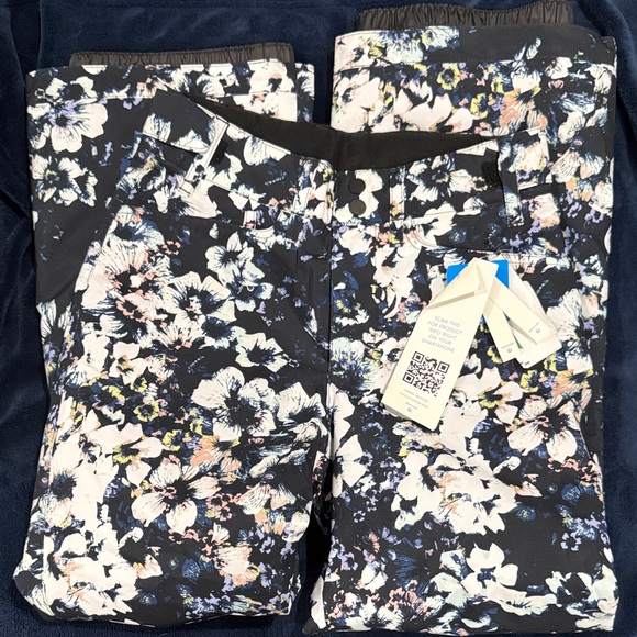 Floral Roxy Snow Pants - Picture 2 of 3